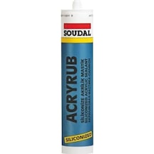 Acryrub Silikonize Mastik 310 Ml Antrasit