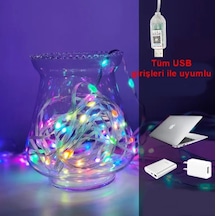 10m Rgb Usb Bluetooth Led Işık Yılbaşı Ağacı Işığı Dekor Lefi