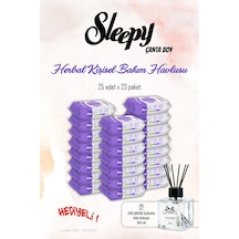 Sleepy Herbal Kişisel Bakım Havlusu 25'li 23 Paket ve Rosıe Koku Tekli