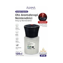 Auhma Af-06 Araç İçi Hava Nemlendirici & Koku Makinesi En Counter Esansı 120ml Aromaterapi Difüzör Araç Kokusu