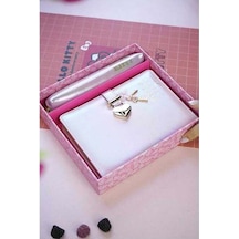 Victoria S Journals Kuromi Hush Hush Kilitli Defter Ve Vegan Deri Kalemlik Kutulu Set 80gr. 160yp. Ç Standart