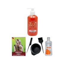 Saç Boyası Turuncu 250 ml - Saç Açıcı - Boya Temizleyici Ve Fluweel Boya Seti 869900100973132