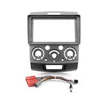 Govimaks Ford Ranger / Mazda Bt-50 2006-2010 Uyumlu 9 Inc Grey Androıd Multimedya Çerçevesi - Soket