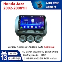 Honda 2001-2009 Jazz / 2005-2008 Cıty Manuel Kılma Carplay Naviga