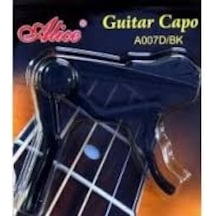 Alice A007D/Bk- A Akustik -Klasik Gitar Kapo