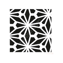 Hd129 Cadence Home Dekor Stencil 45X45