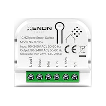 Zigbee Akıllı Tekli Anahtar Işık Şalteri Röle Modülü Mobil Uygulama Denetimli Tuya Uyumlu Google Home/alexa Dest