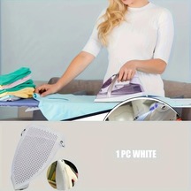 Topnotch Beyaz Ütü Kılıfı - Delikli Teflon Ütü Koruyucu Tüm Kumaşlar İçin Evrensel