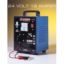 Soyberg S2418-m 6-12-24 V 18 A İki Akü Şarj Cihazı