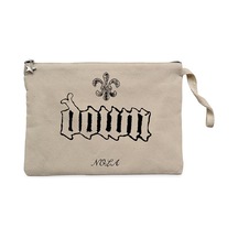 Down Nola Krem Clutch Astarlı Cüzdan / El Çantası Krem
