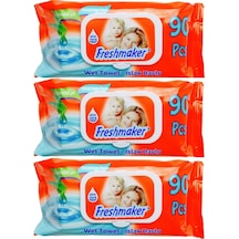 Freshmaker Islak Havlu Mendil 90 Lı Avantaj Paket 3 Lü 270 Yaprak