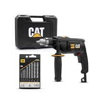Cat Dx17.1 750watt 13mm Profesyonel Darbeli Matkap + 8 Parça Aksesuar Fr Dx17.1