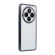 Xiaomi Redmi 14c Uyumlu Kılıf Lensli Silikon - Siyah