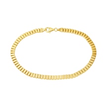 Bilezikci 14 Ayar Altın Unisex Spor Bileklik Sarı Altın