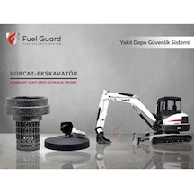 Bobcat Ekskavatör-Kepçe Yakıt Depo Koruma Cihazı