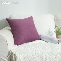 Gri 1 Adet Lozujoju 11 Renk Basit Modern Stil Katı Kanepe Minder Örtüsü Yatak Yastık Kılıfı Araba Kanepe Ofis İçin 45x45cm