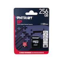 Patriot Ep Series 256gb Microsdxc V30 A1 U3 Class 10 Hafıza Kartı + Sd Adaptör Pef256gep31mcx