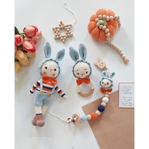 Amigurumi Tavşan Set 3 Parça
