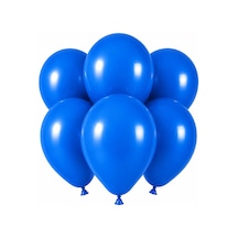 Mavi Renk Lateks Pastel Balon 30 Cm - 6 Adet