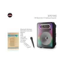 HASIRCIjet GTS-1592 12’’ RGB IŞIKLI BLUETOOTH KARAOKE KUMANDALI HOPARLÖR