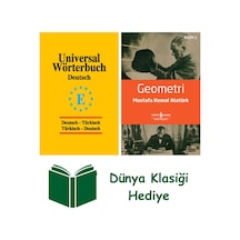 Universal Wörterbuch Deutsch - Türkisch / Türkisch - Deutsch + Geometri + Dünya Klasiği Hediye