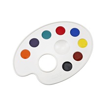 Sudor Plastik Renk Paleti 8+1 Gözlü - Akrilik - Gauj - Yağlı - Sulu Boya