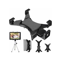 Fototek Universal Apple Uyumlu iPad  Tutucu Telefon Tutucu Kıskaçlı Stand