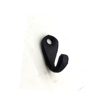 Antika Tarz Dekoratif Pirinç Tekli Mini Askı - 27x11 Mm, Oksit Diğer