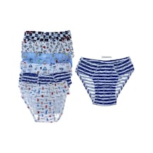 Tutku 0255 Erkek Çocuk Elastan Slip Külot 12 Adet