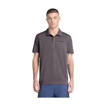 B0a679bw081-r Timberland Quıck-dry Short Sleeve Polo Erkek T-shirt Gri B0a679bw081-r