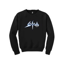 Sodom Logo Siyah Sweatshirt