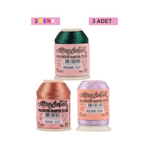 Hubrendy Tedarik 3 Adet Altınbaşak Oya Ve Dantel İpi 20 Gr - Royaleks - No: 822 - 554 - 137