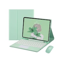 Dancemonkey 2021 iPad Uyumlu Pro 11 & Mini 6 İçin Yenilikçi Deri Kılıf - Kalem Yuvası İle, Bluetooth Dokunmatik Klavye