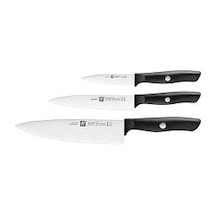 Zwilling 38590003 Life 3 Lü Bıçak Seti Messerset Siyah