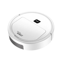 Ev Otomatik Akıllı Şarjlı Süpürme Robotu Beyaz