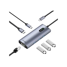 6 Portlu 4k 30hz Gigabit Ethernet 3 Usb3.0 Pd 100w Destekli Hub Çoklayıcı