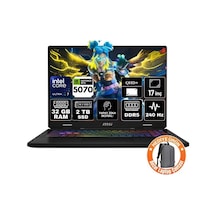 MSI Crosshaır 17 Hx Aı D2xwgkg-018xtr-a62 Ultra 7-255HX 32 GB 2 TB SSD RTX5070 17" W11P Dizüstü Bilgisayar