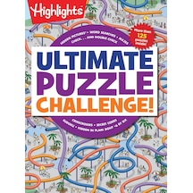 Ultimate Puzzle Challenge: 125+ Brain Puzzles For Kids, Hidden Pictures, Mazes, Sudoku, Word Searches, Logic Puzzles And More, Kids Activity Book For Super Solvers