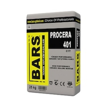 Bars Seramik Yapıştırıcısı Gri 25 Kg.