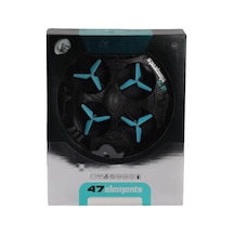 Hmngoakkllby 4d-v47 Duman Atan Led Işıklı Ufo Dron Akllhmng