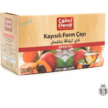 Cemilefendi Kayısılı Form Süzen Poşet Çay 20'li