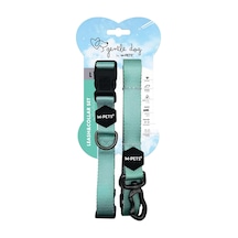 M-pets Gentle Dog Boyun Tasması Ve Gezdirme Set L Yeşil