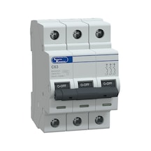 Ba30630c - 63a, 6ka, C, 3p Mcb, Otomatik Sigorta