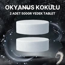 2x500 Gram - Okyanus Kokulu, Nem Alıcı Rutubet Ve Küf Önleyici Yedek Tablet