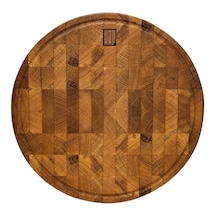 Kesme Tahtası Meşe Daire End Grain X Large