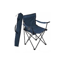 Bofigo Bahçe - Kamp Sandalyesi Katlanır Sandalye Bahçe Koltuğu Piknik Plaj Balkon Sandalyesi Mavi