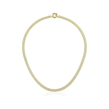 Fiyonk Kuyumculuk 14 Ayar Altın Otto Zincir 4.80 Mm 001