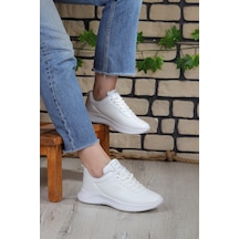 Jump Comfort Cilt Rahat Taban Unisex Sneaker Spor Ayakkabı 867800000742 05 Beyaz Beyaz