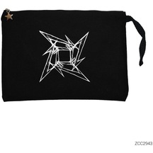 Metallica Blade Dream Siyah Clutch Astarlı Cüzdan / El Çantası