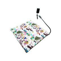 Kedi Minderi Isıtmalı Model 45x45cm 12v Adaptörlü Su Geçirmez Kdtes33